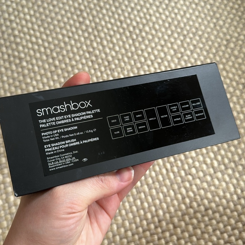 Smash box The Love Edit Eyeshadow Palette - Picture 4 of 4